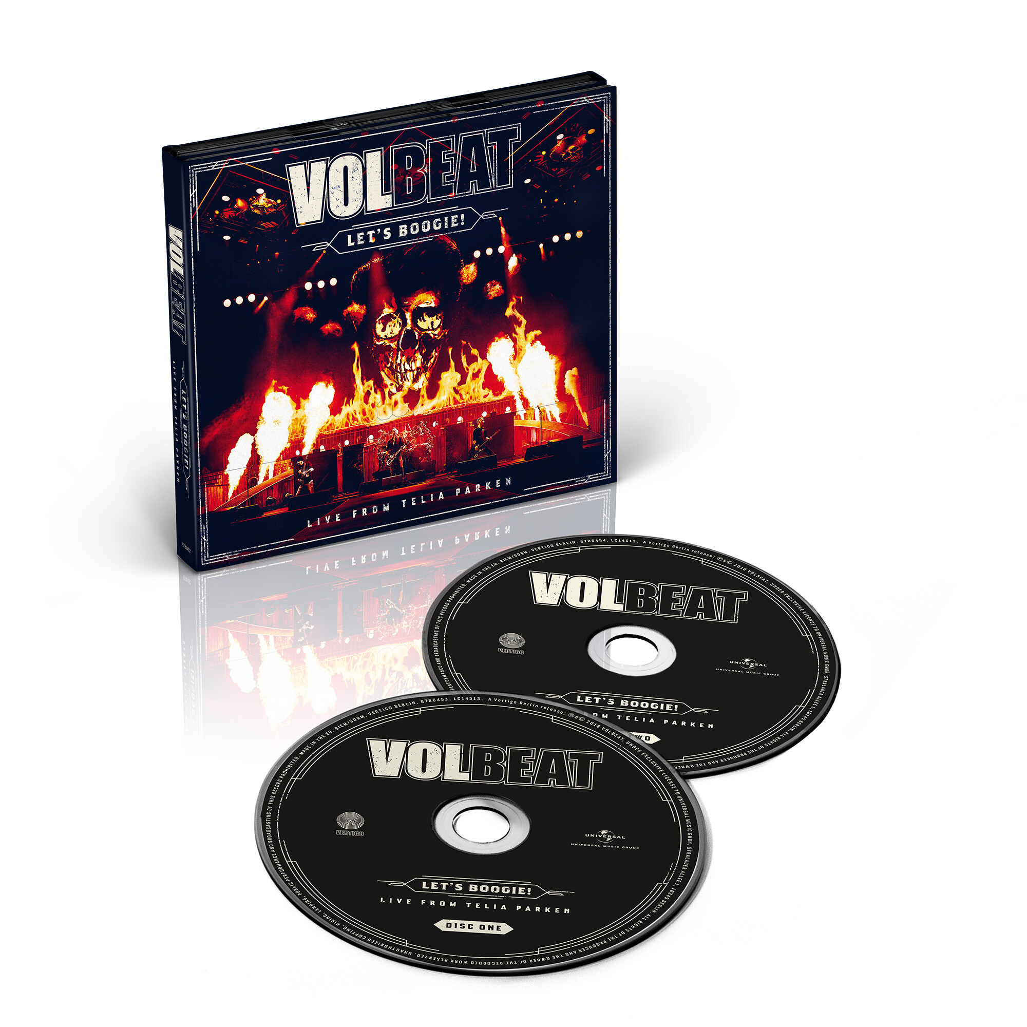 Volbeat Online Store Lets Boogie Live From Telia Parken 2cd