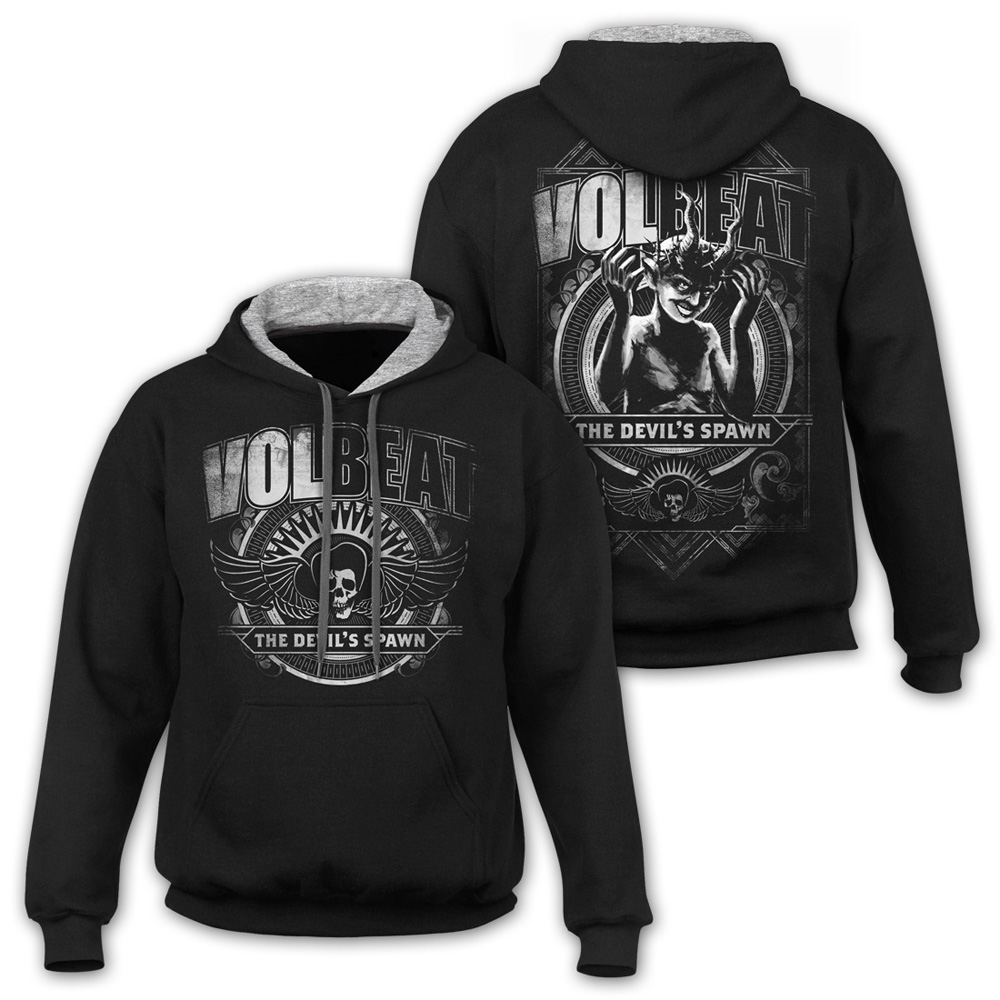 Volbeat - Official Store - The Devil's Spawn - Volbeat - Hood sweater ...