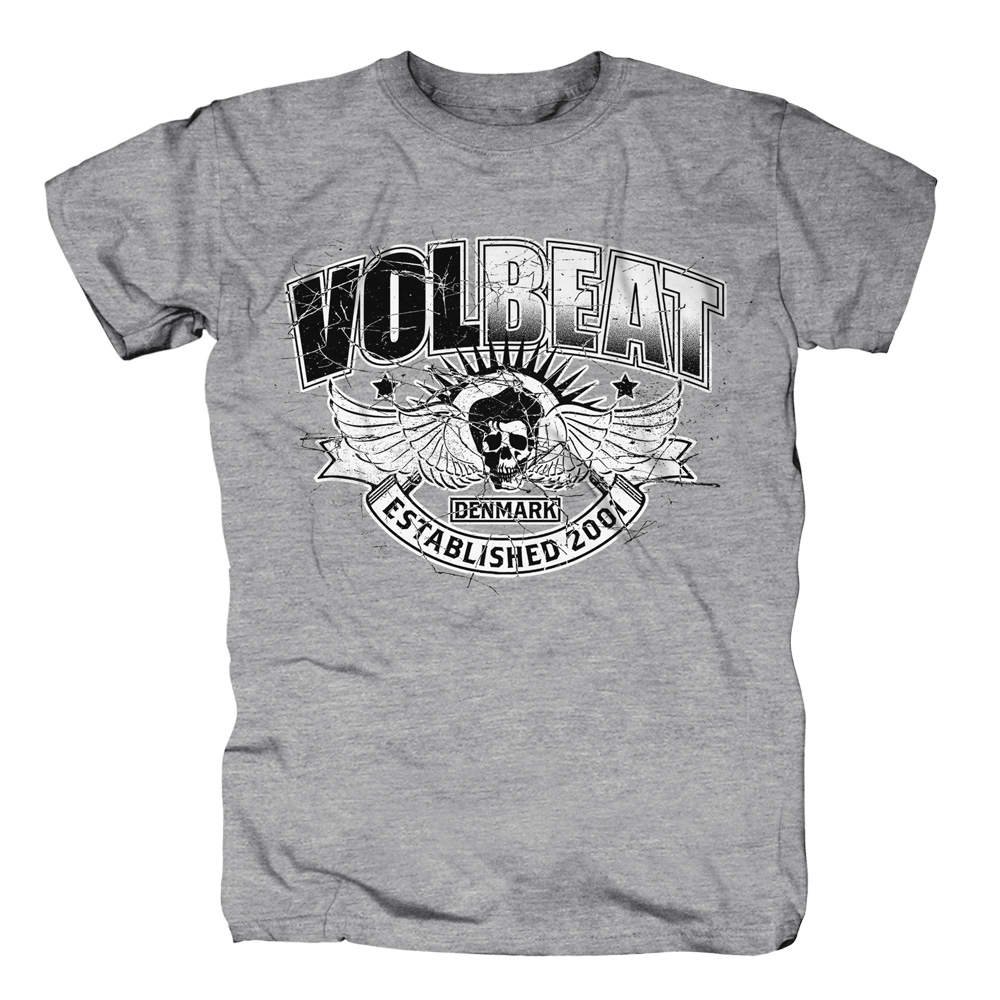 Volbeat - Official Store - Crashed Skullwing - Volbeat - T-Shirt - Merch