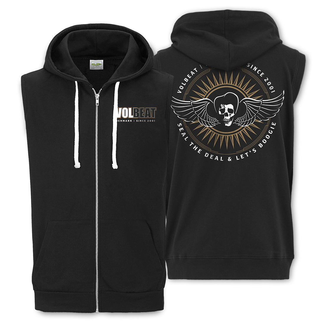 Volbeat - Official Store - Skullwing Circle - Volbeat - Sleeveless Hoodie